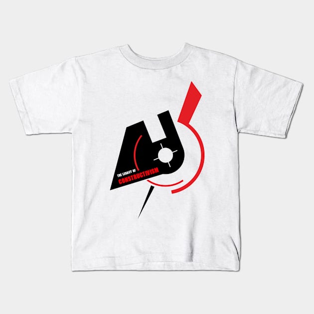 The legacy of constructivism Kids T-Shirt by BumbleBambooPrints